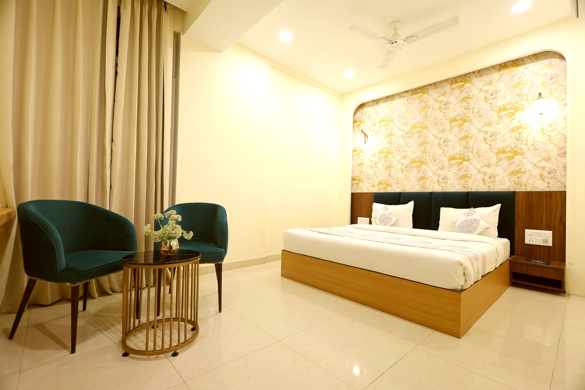 The Blue Vista Standard Double Rooms