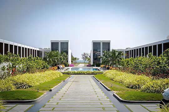 The Shore Trishvam Puducherry Garden Courtyard 5