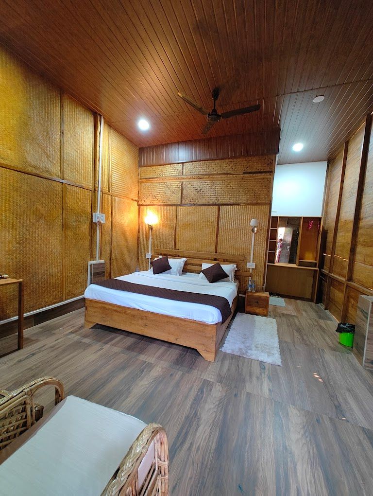 Double Bed Cottages With Veranda (NO ac and No TV)