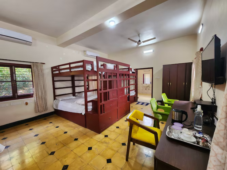 Gurukul Dormitory Room with Free Wifi