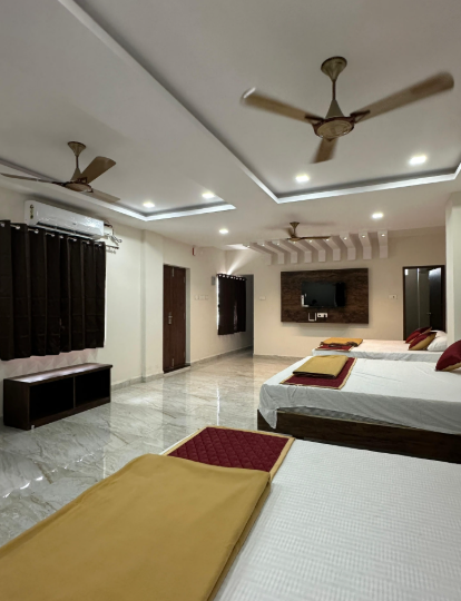 Family room with Mountain View