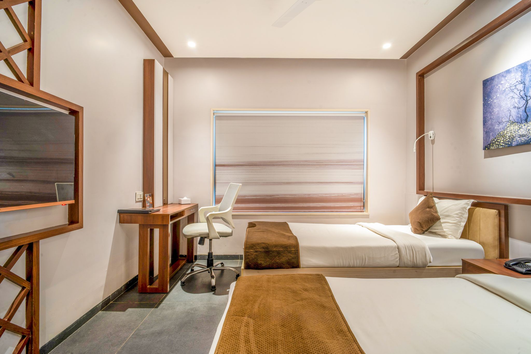 The Moringa Leaf Twin Room 3