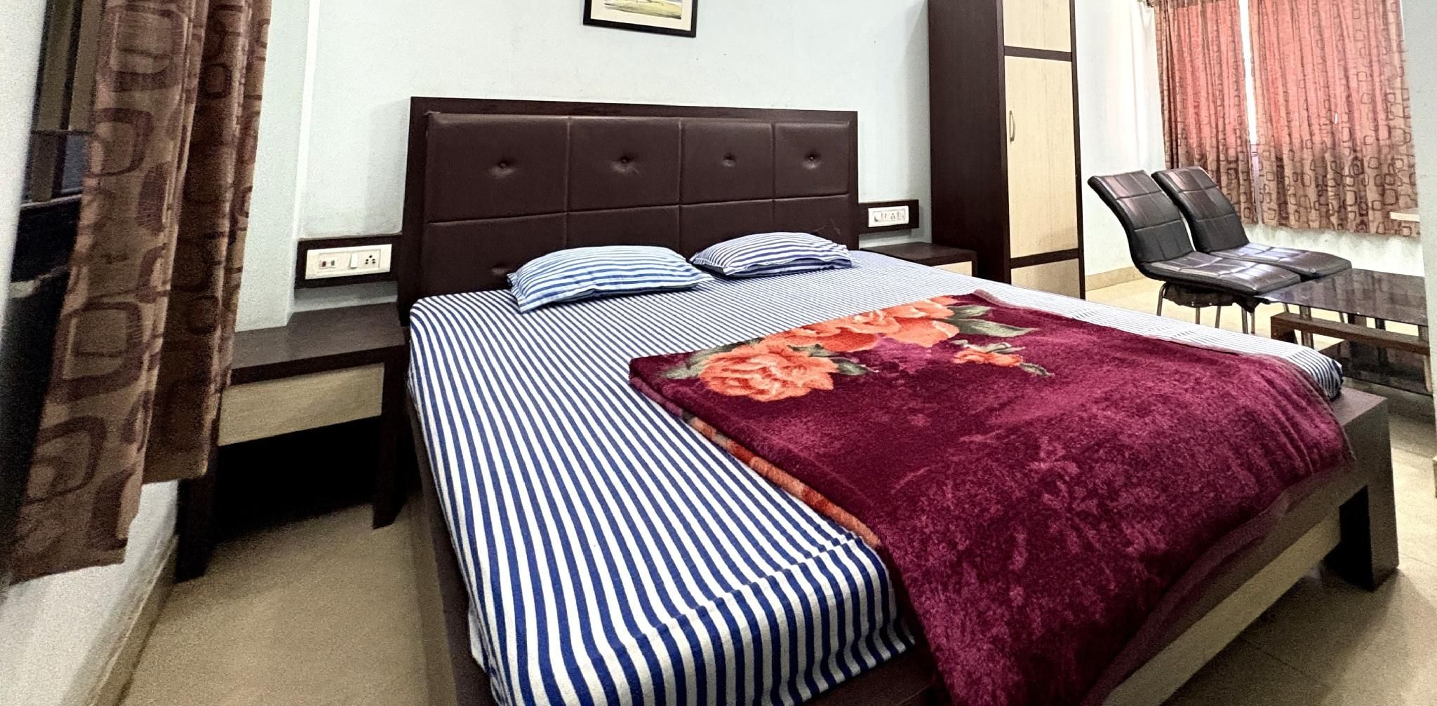 Double Bed Room With Fan