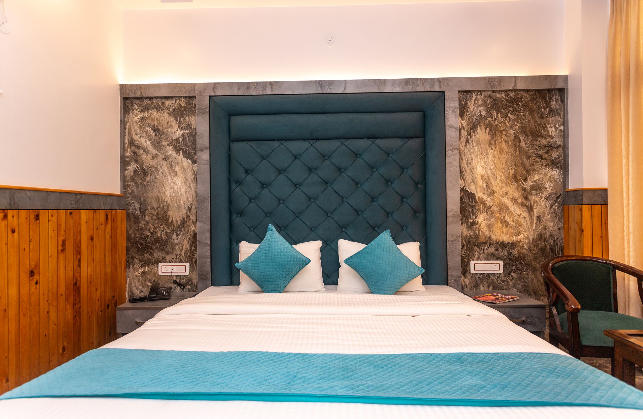 Tara Van - Best Mountain View Hotel in Dharamkot Deluxe Mountain View with Balcony 3