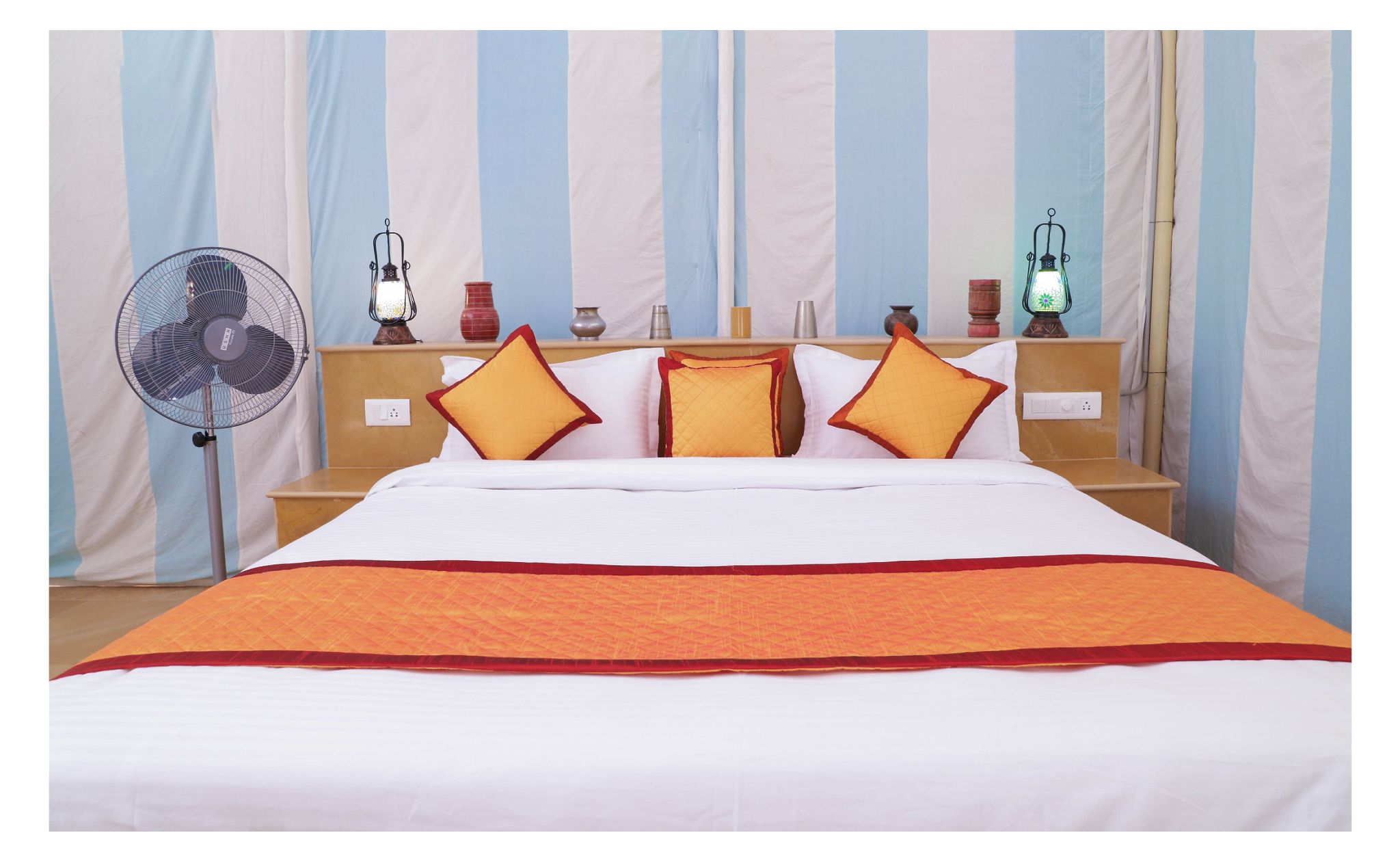 Golden Swiss Luxury AC Tent