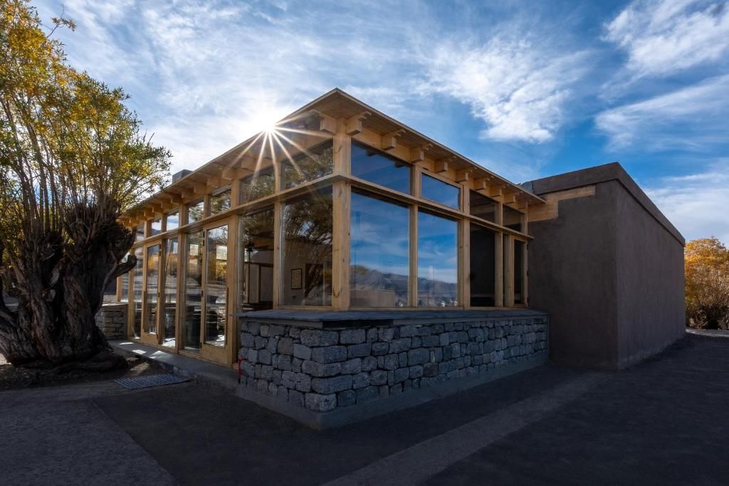 The Postcard in the Himalayan Willows , Stok, Leh