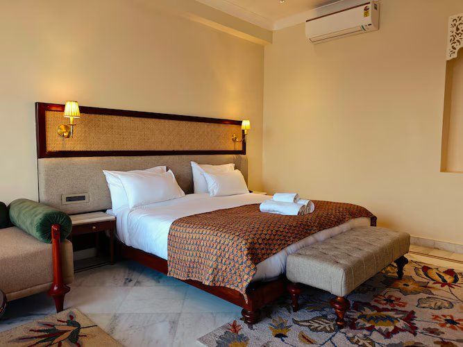 Ganga View Suite with Private Balcony