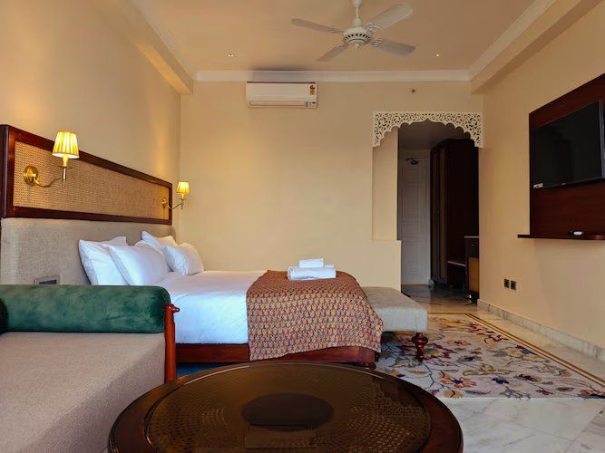 Ganga View Suite with Private Balcony