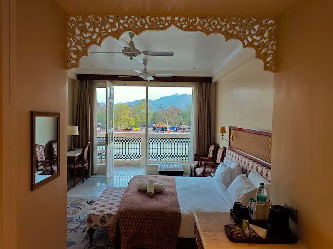 Ganga View Suite with Private Balcony