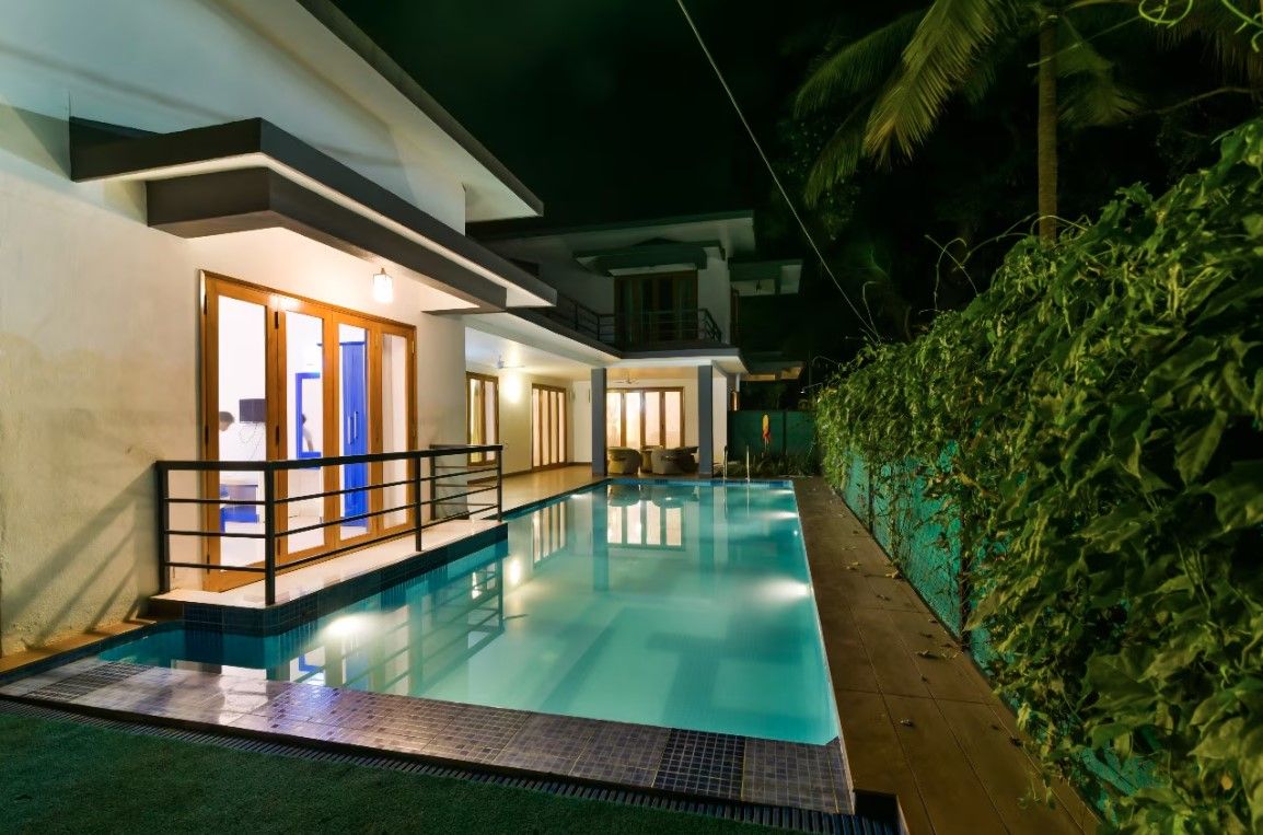 Ekam 3 BHK Pool Villa Calangute with Kitchen