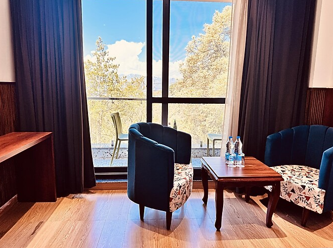 HOTEL SKY HEAVEN DALHOUSIE Deluxe Room with balcony - Forest View 6