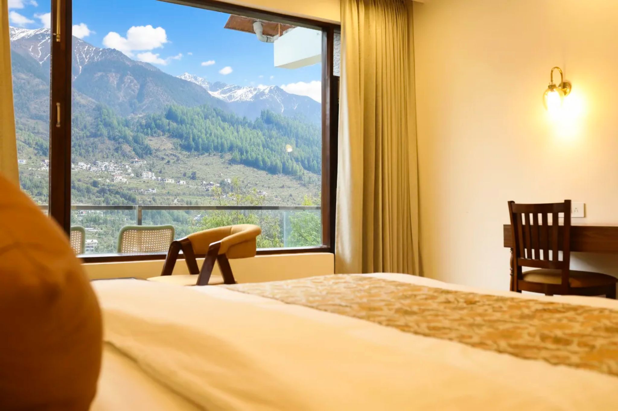 Tapovan Retreat Manali  Panoramic River View 3