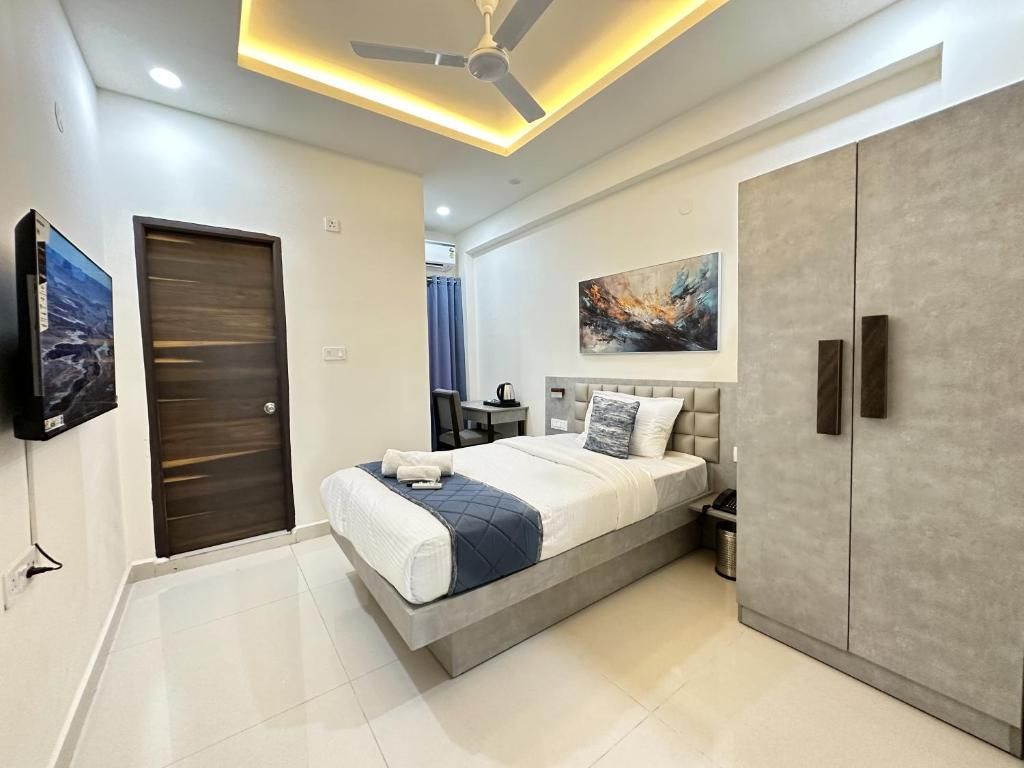 Axon Business Stays Hitech City Hyderabad Deluxe TWIN Bed Rooms 2