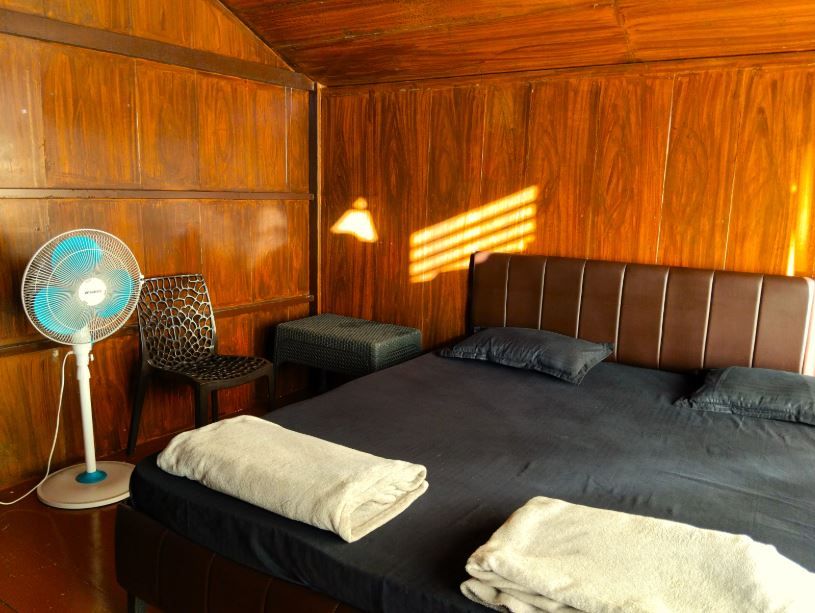 Wooden A Cottage (Not Glass House)