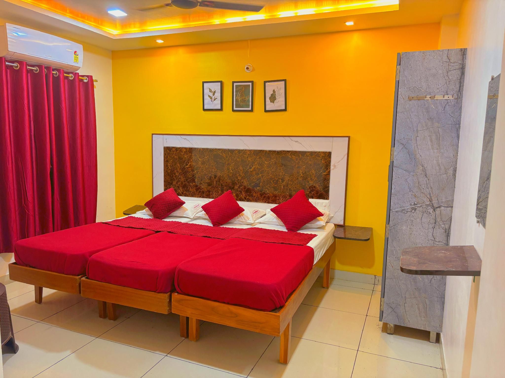 Triple Bed - AC Room