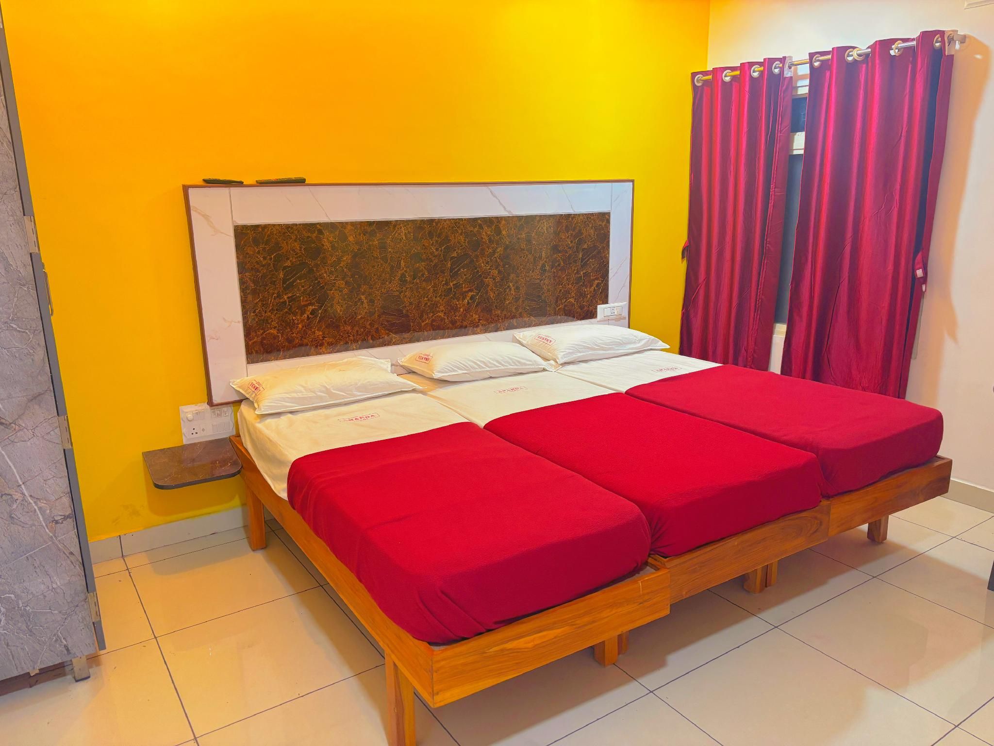 Triple Bed - Non-AC Room