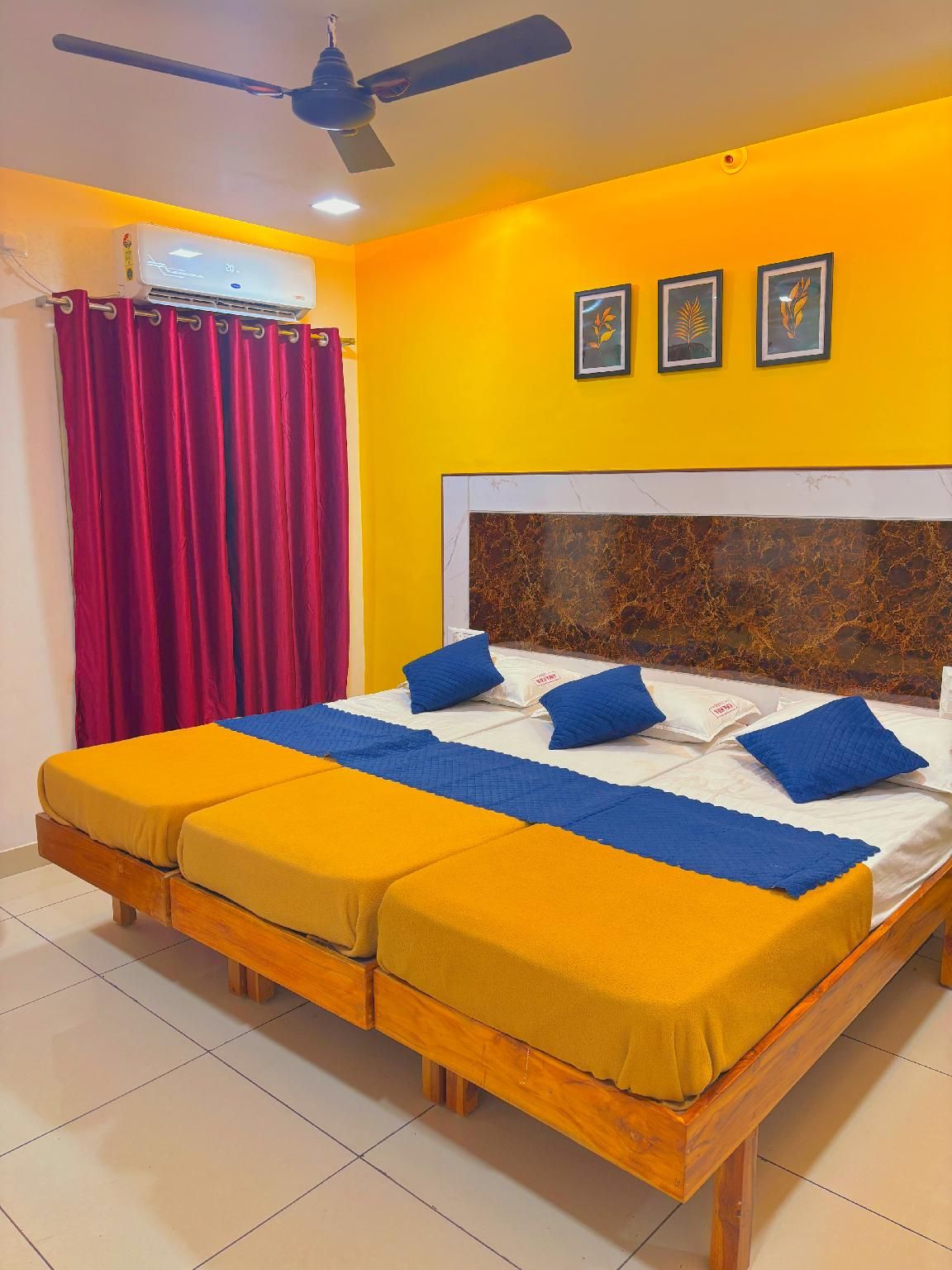 Triple Bed - AC Room