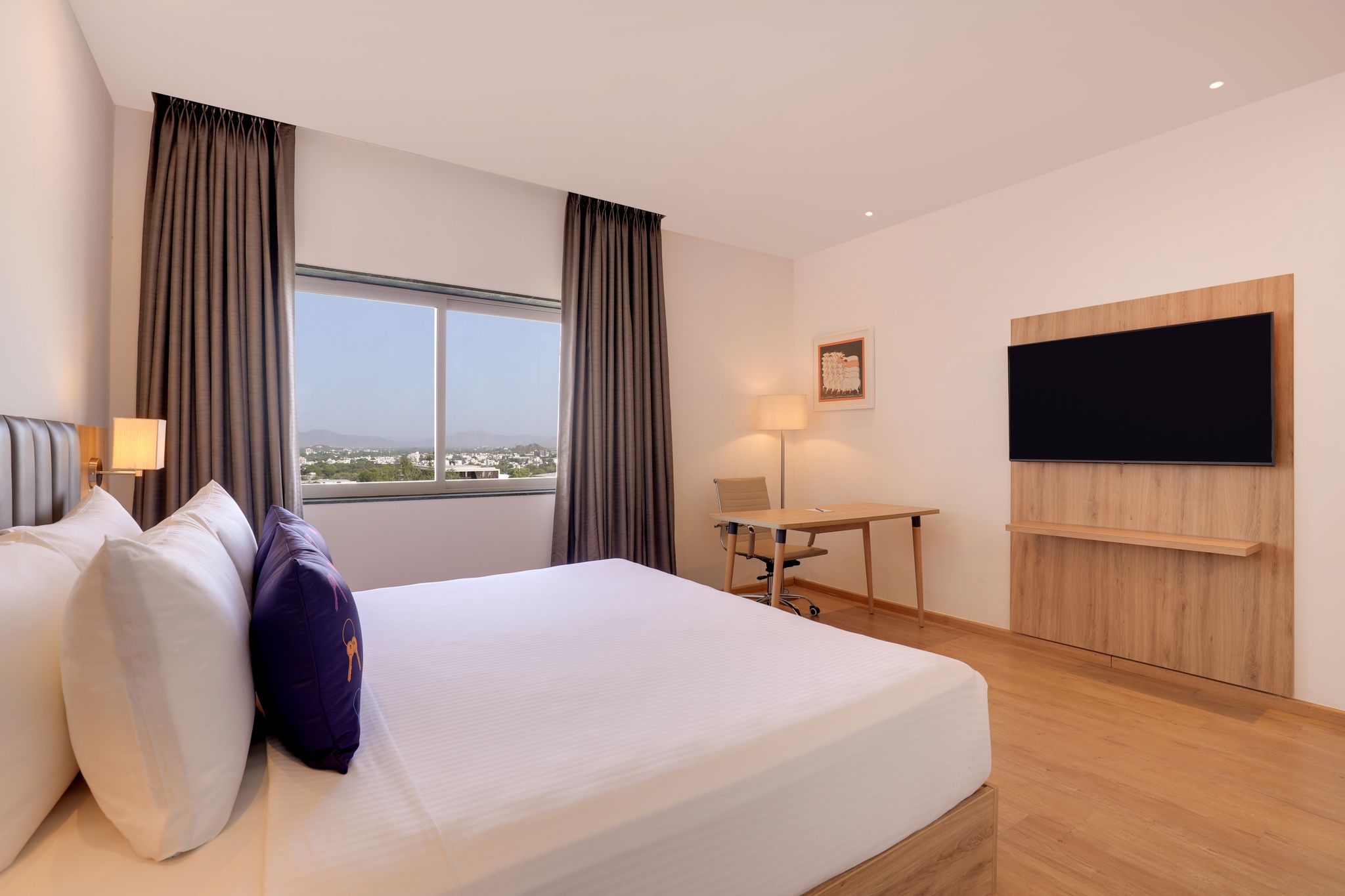 Keys Lite by Lemon Tree Hotels, Urban Square, Udaipur Standard Room - City View 3