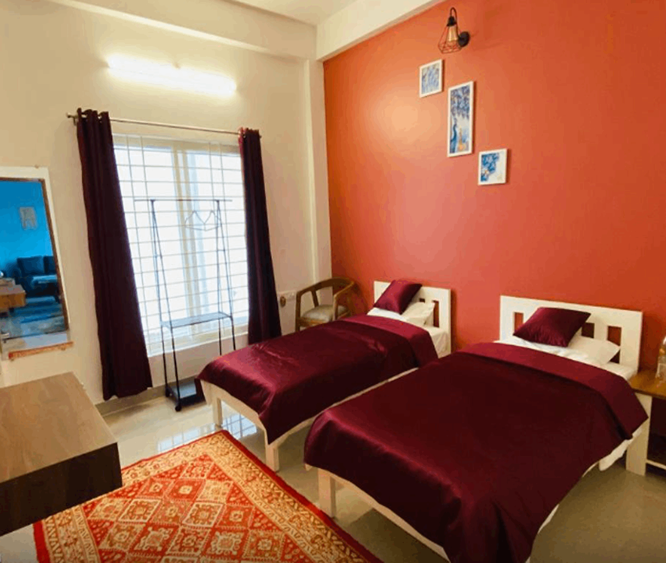 The Autumn Leaves Bhopal Double or Twin Room with Balcony