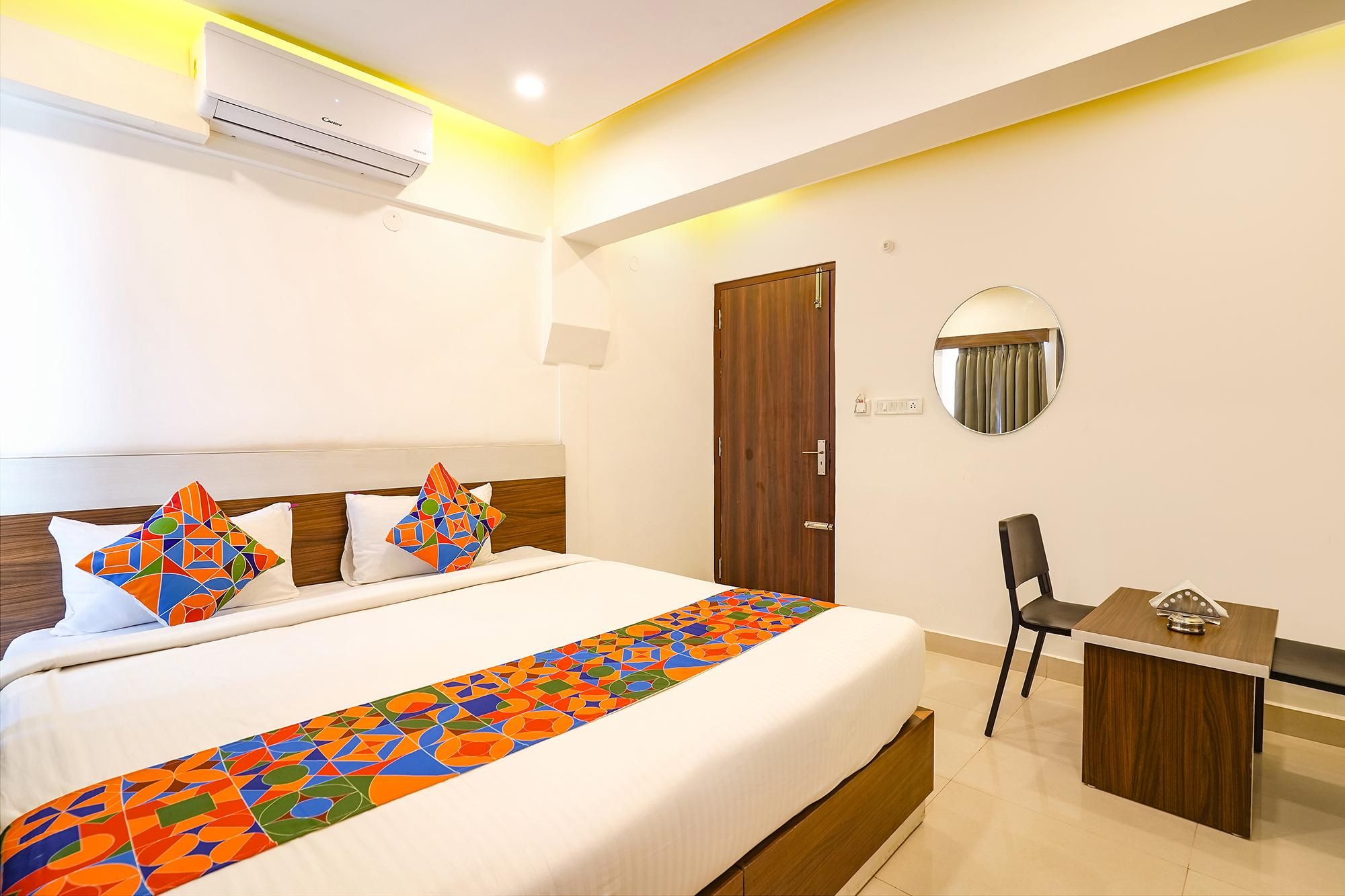 FabExpress Royal N Comforts – Nr Shivoham Shiva Temple Deluxe Room