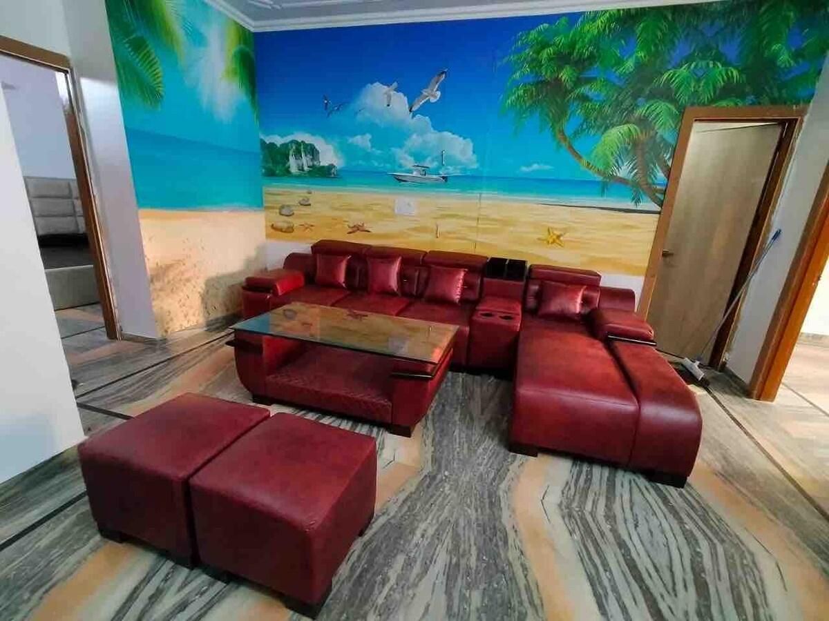 2 Bhk fully furnished apartment nearby airport