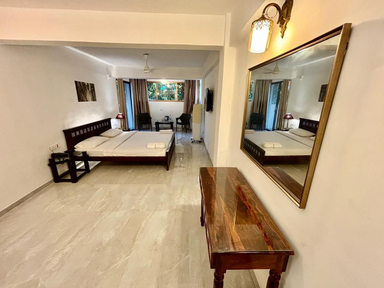 Premium Deluxe Pool Corner Double Double Room