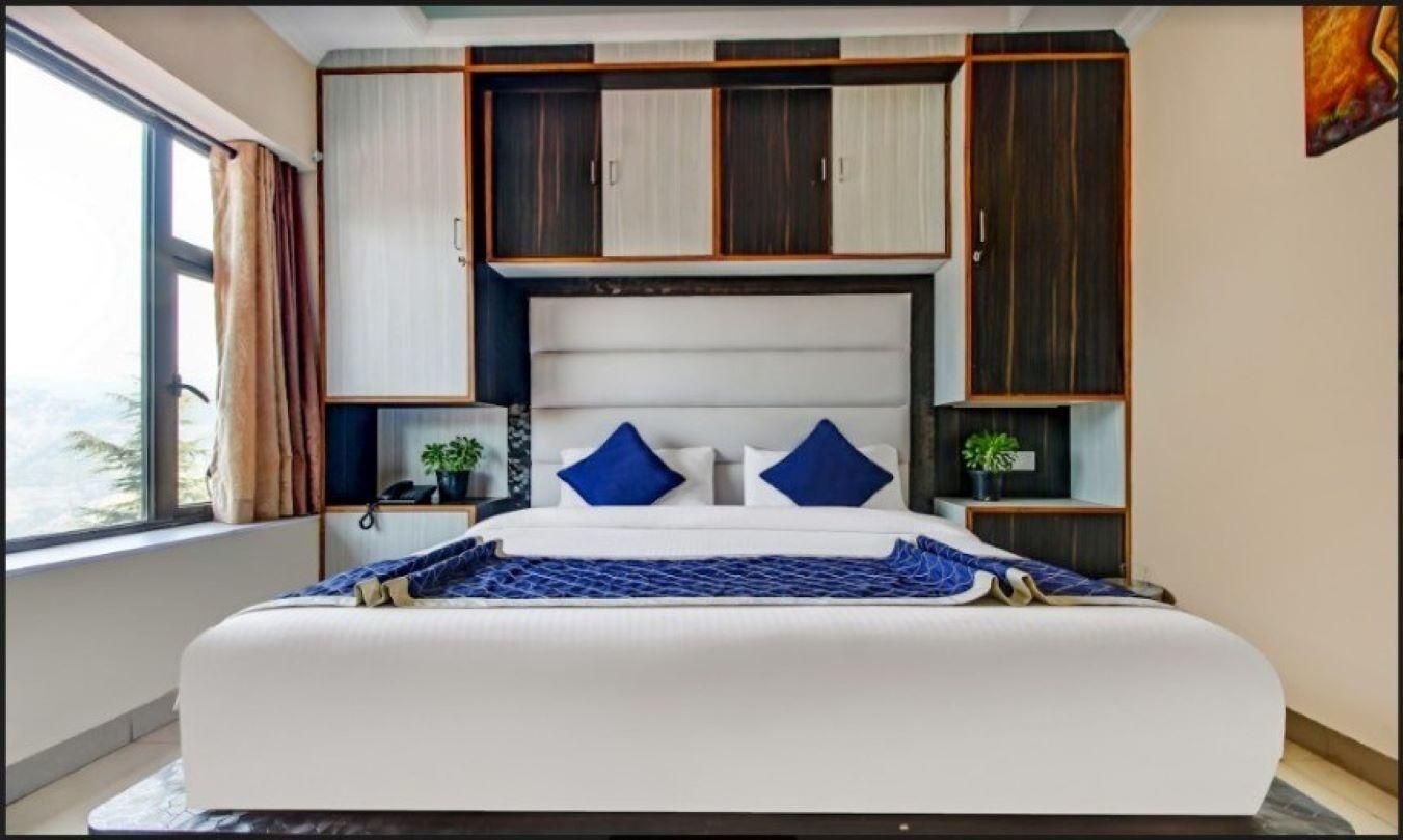 uphill top family suites stags not allowed  Deluxe Double Room with Balcony and Mountain View
