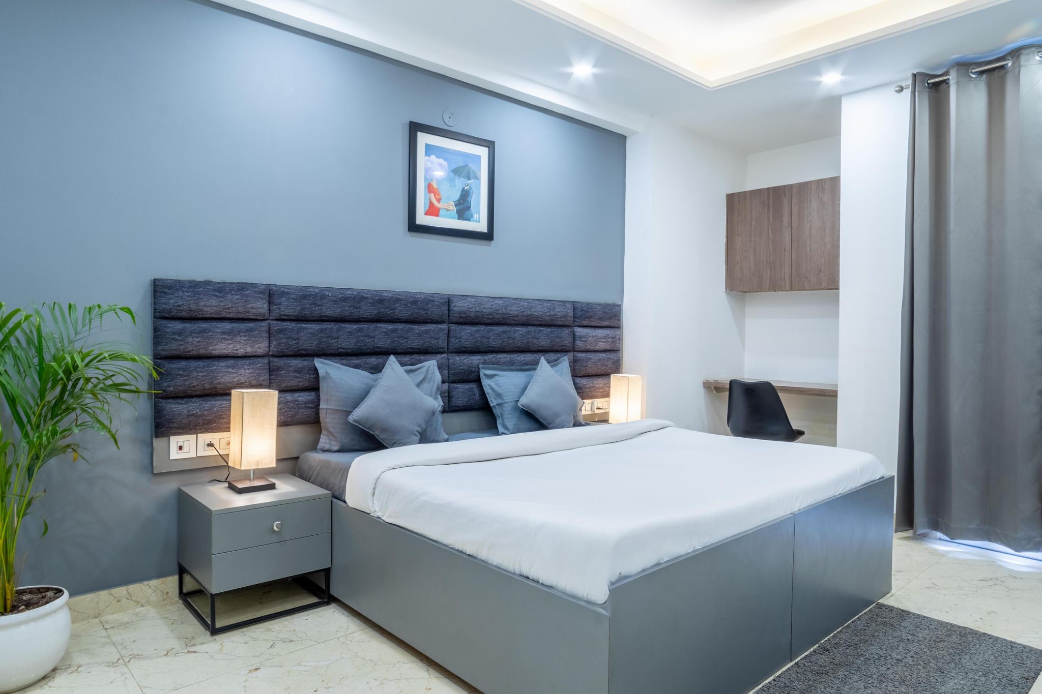 Housr 46 M2K Corp Near Park Hospital Sector 46 Studio Room