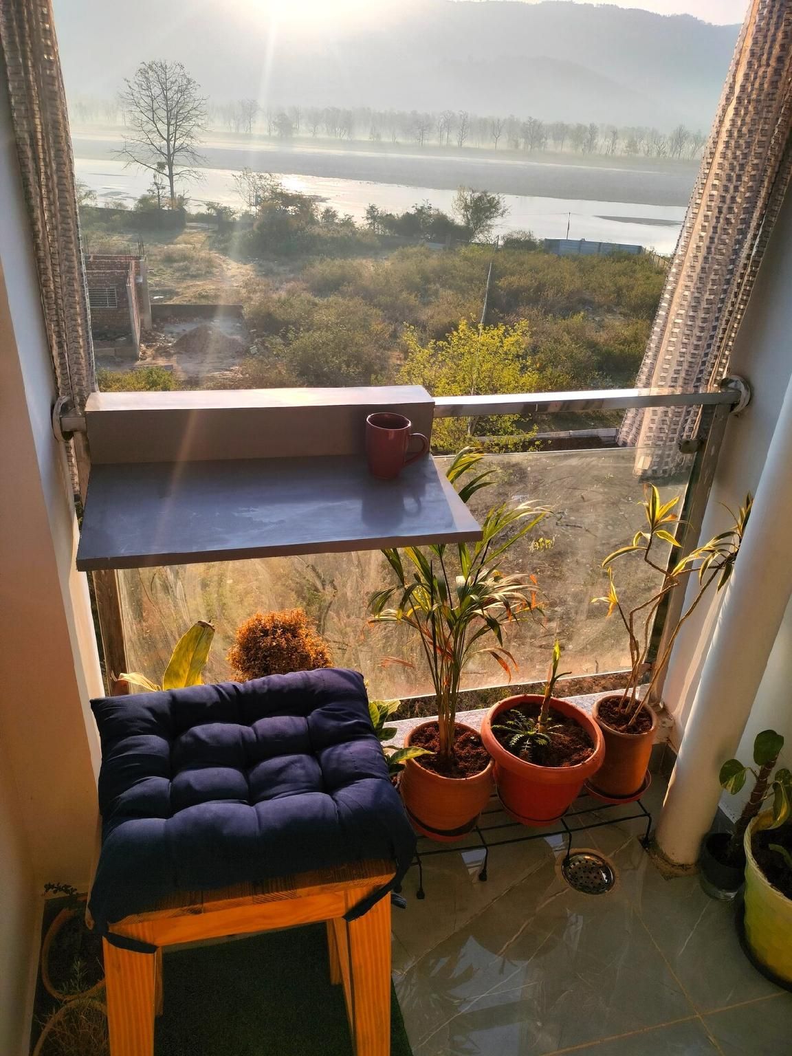 Blue Heart Home by the Ganges Cosy 1bhk-Veerbhadra