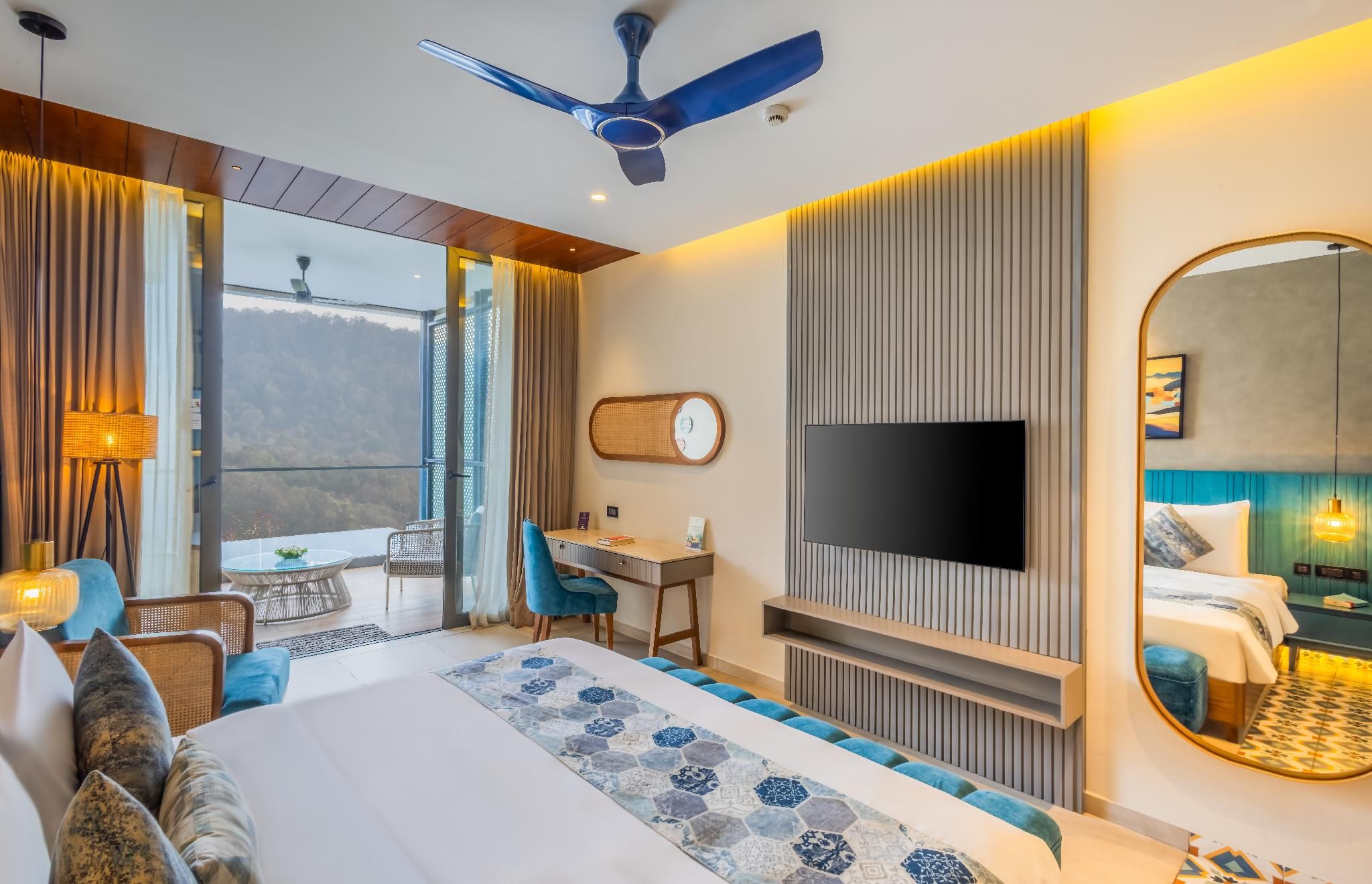 Premium Mountain and Falls View