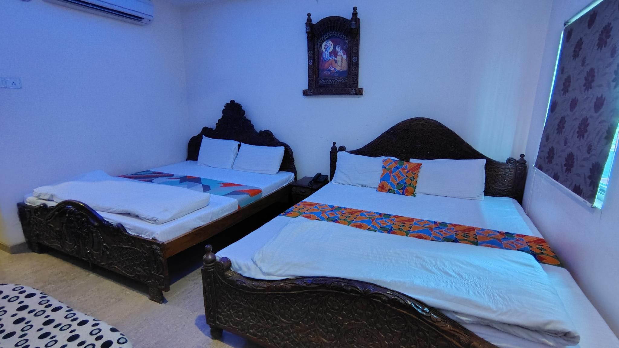 Double Bed - Non-AC Room