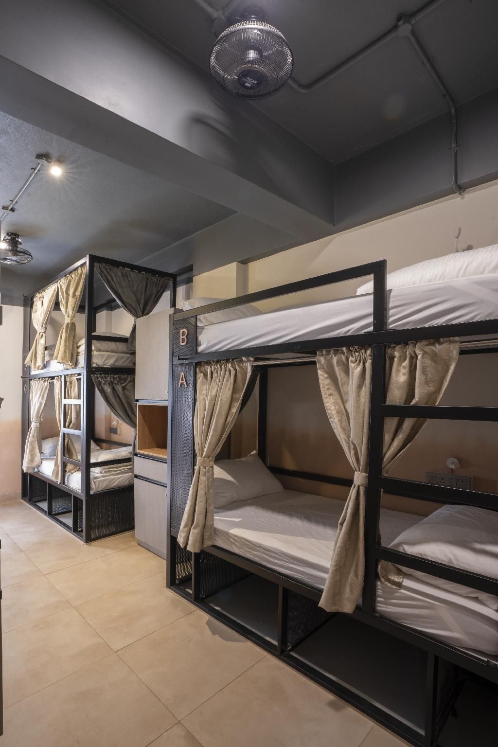 4 Bed Male Dormitory Room