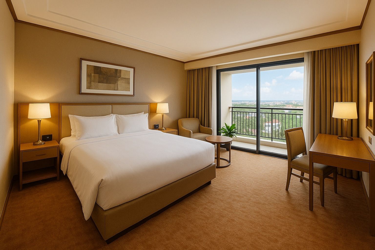 Deluxe Double Room with Balcony