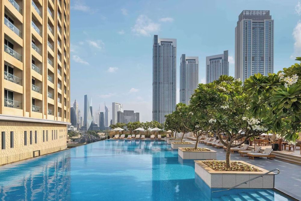 Studio with Thrilling Burj Khalifa View