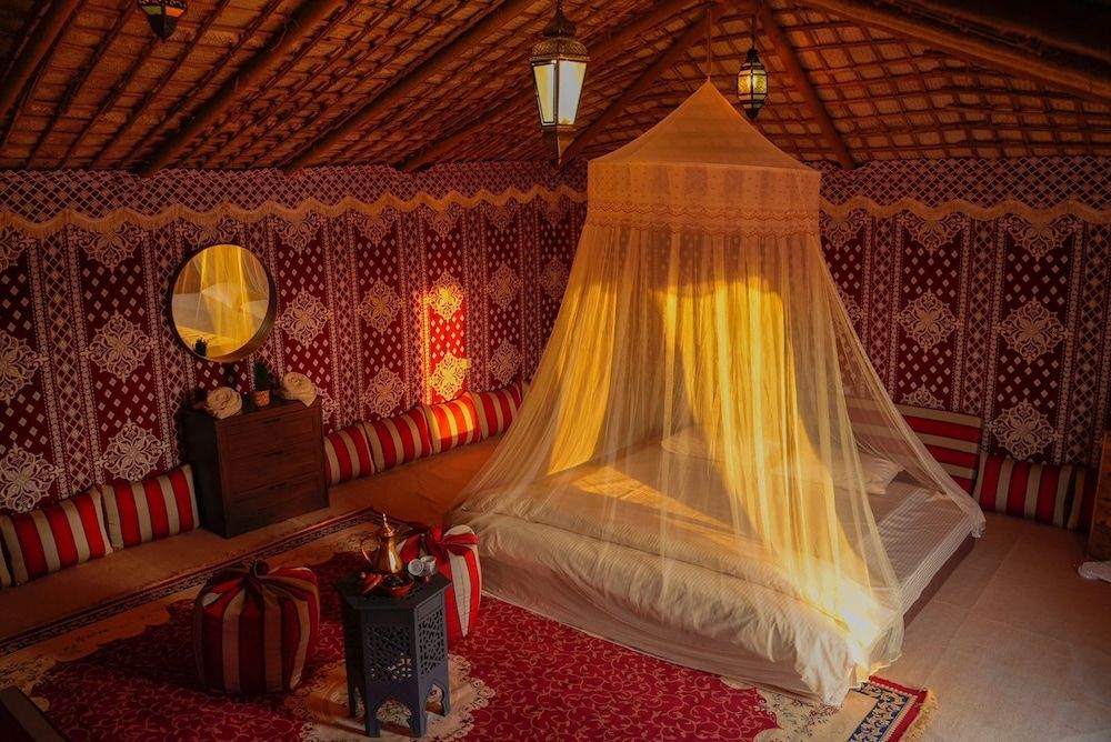 Traditional Tent with Camp Activities