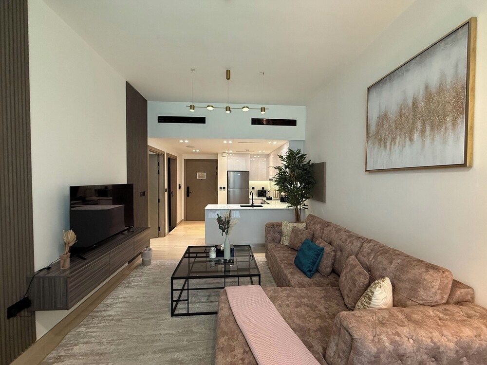 Manzil-1BR in JVC with Pool View