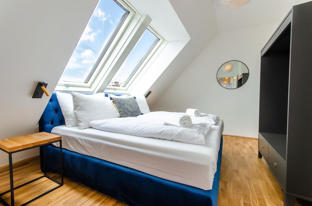 Penthouse Apartment with Balcony