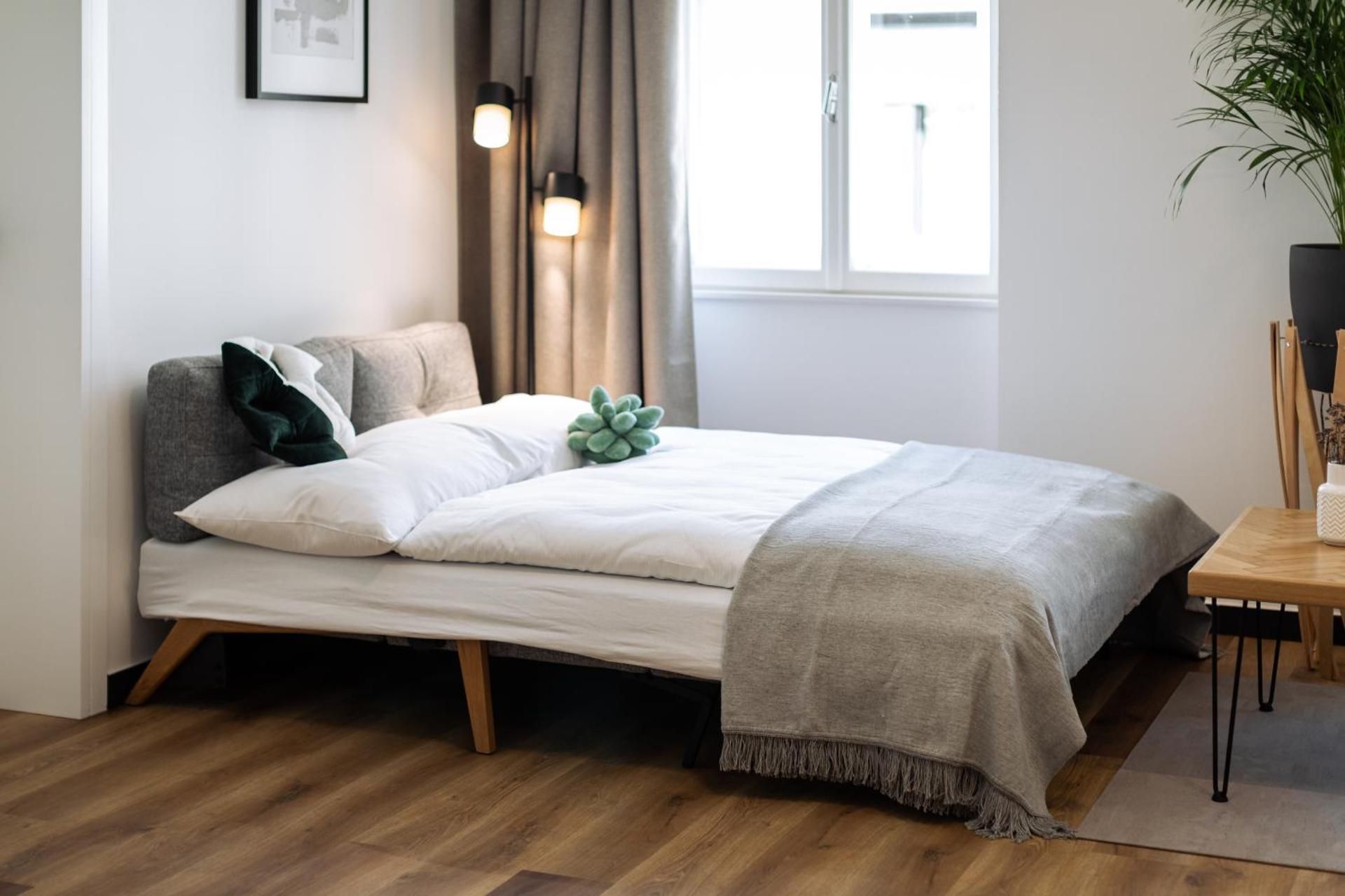 One-Bedroom Apartment with French Balcony