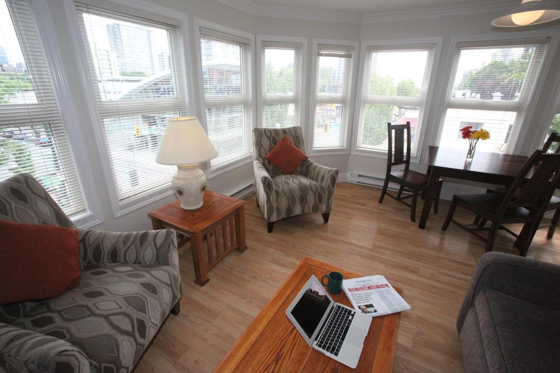Corner One Bedroom and Den