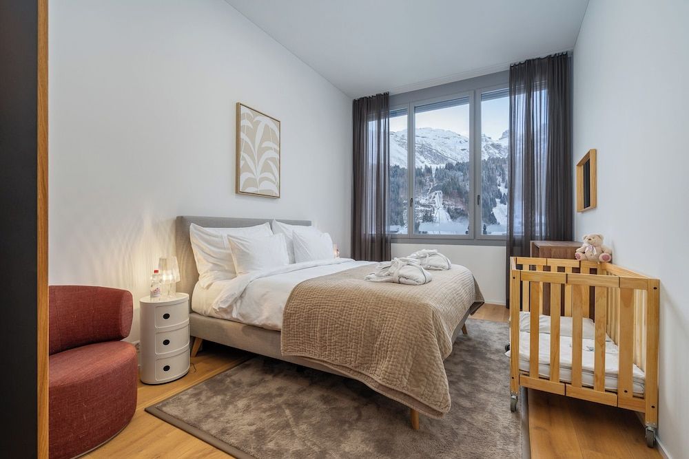 Swiss Hotel Apartments - Engelberg Luxury Apartment, 4 Bedrooms, Terrace, Mountain View 5