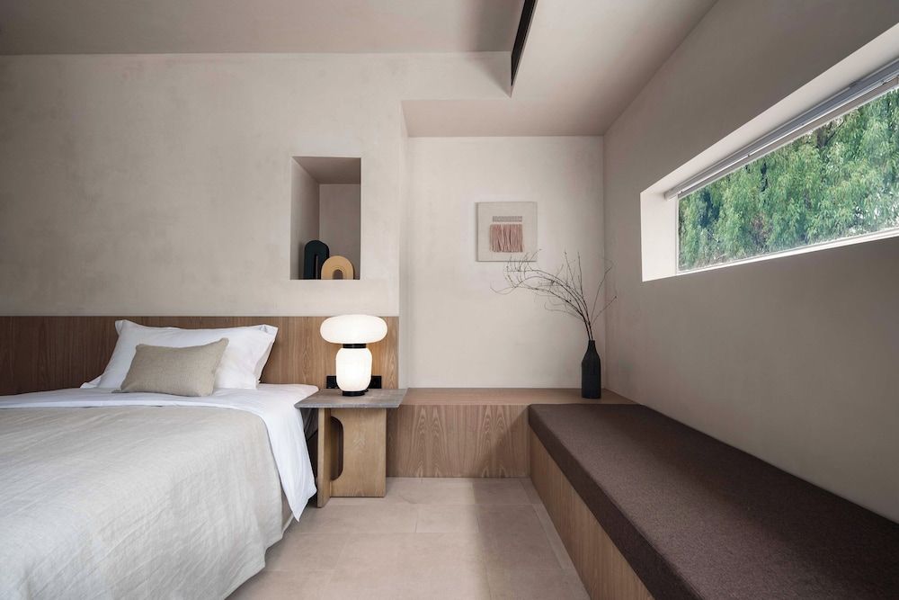 Miyue Shenzhen Blue and White Holy Island Cliff Pool Hotel Elite Room, 1 Bedroom, Courtyard View 4