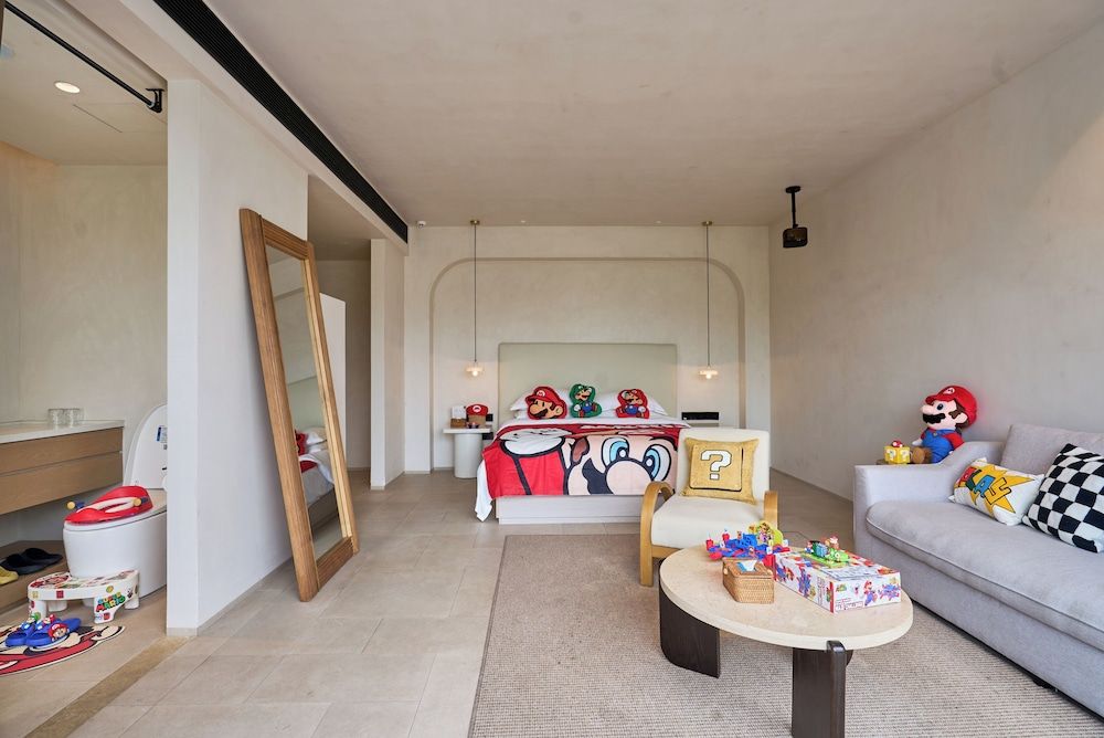 Miyue Shenzhen Blue and White Holy Island Cliff Pool Hotel Comfort Room, 1 Queen Bed 5