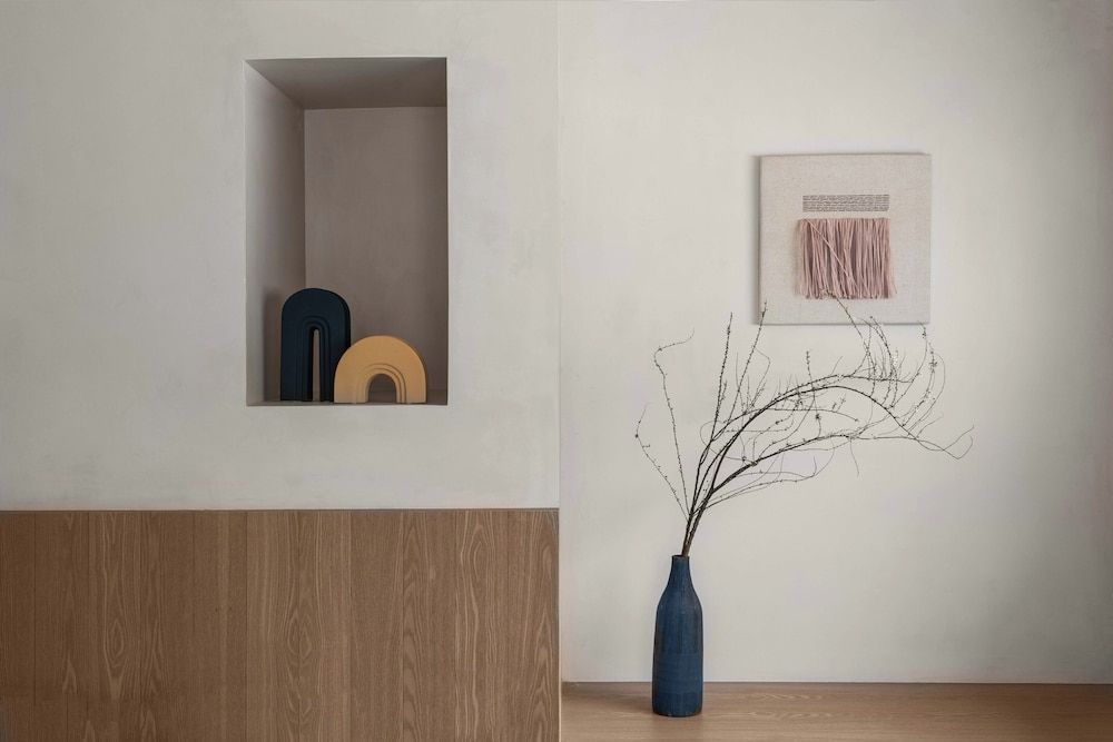 Miyue Shenzhen Blue and White Holy Island Cliff Pool Hotel Elite Room, 1 Bedroom, Courtyard View 9