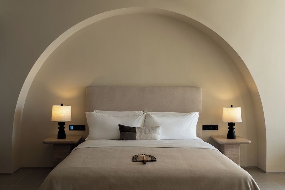 Cloud stairs and sea view pool double bed room