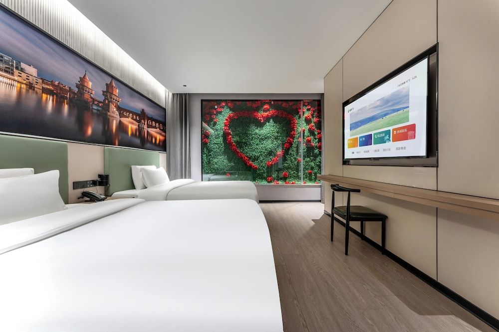 Premium Studio Suite, 2 Double Beds, Ensuite