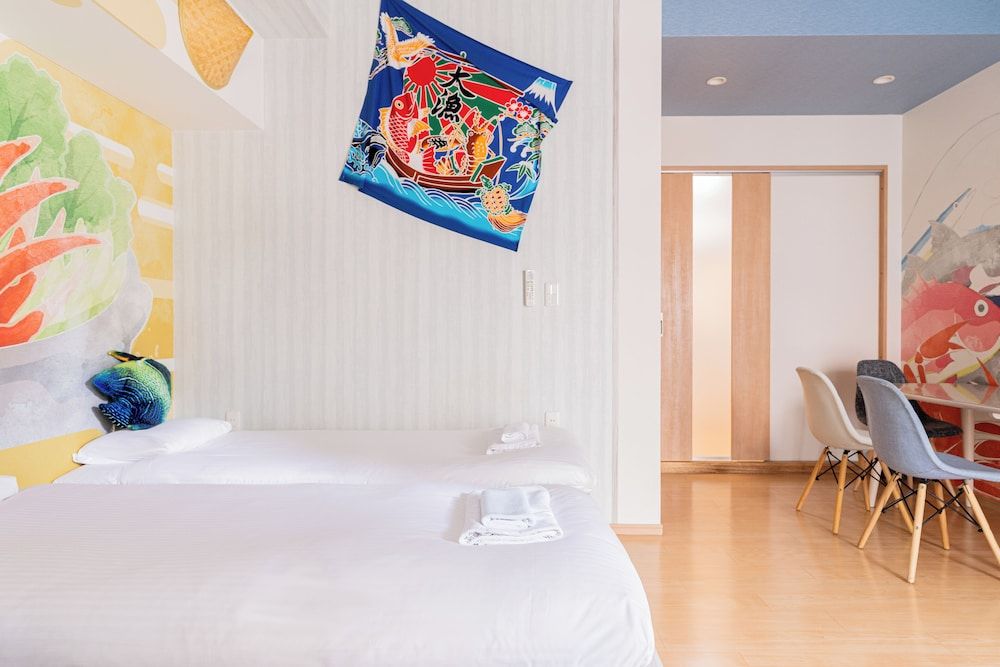 2 Twin Room, City View, Balcony