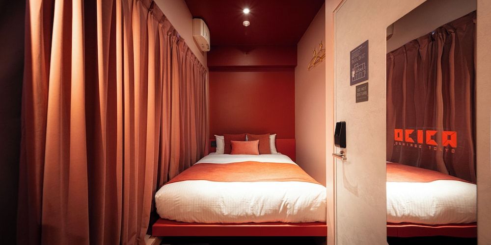 Red with Shared Bathroom