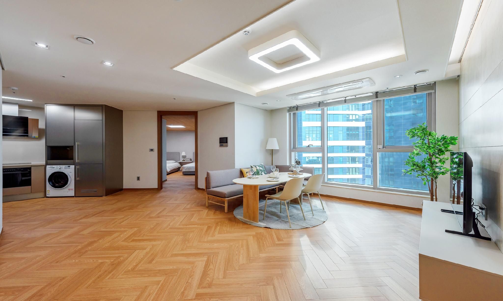 BOOKING THE BAY Busan Station Family Suite Twin 3