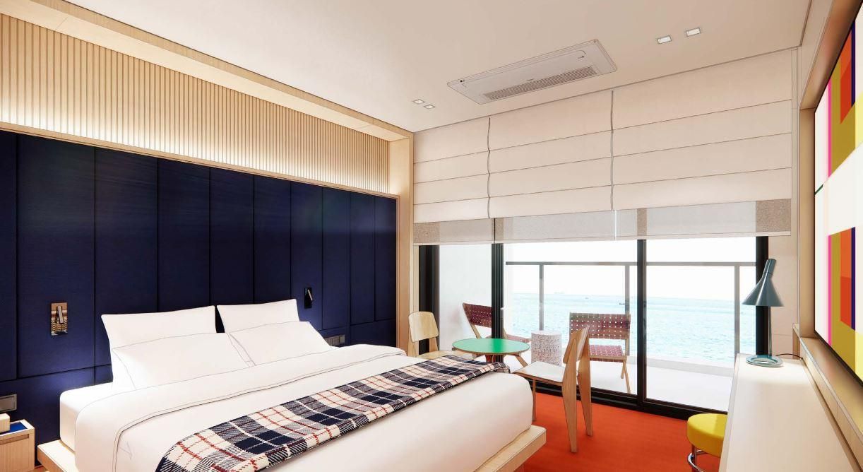 Deluxe Ocean View Double Room