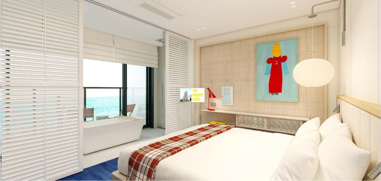 Songjeong The Coolest Hotel Premium Ocean View Double Room 2